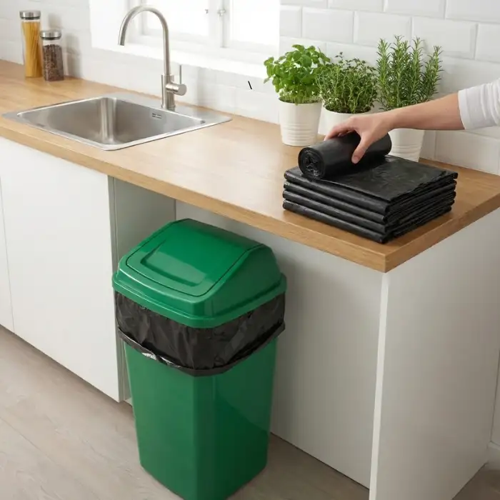 Bao đựng rác cho thùng rác trong phòng 10-15l