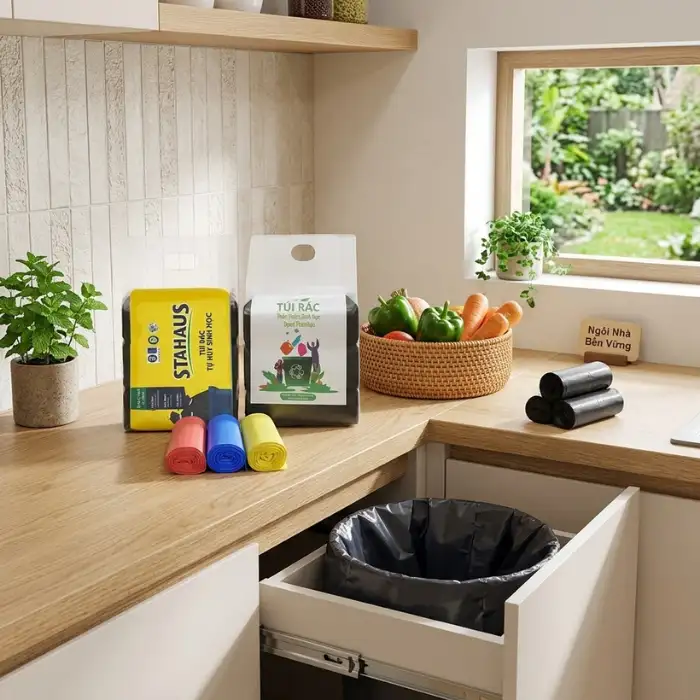 Túi rác thân thiện môi trường Stahaus Túi rác thân thiện môi trường Stahaus
