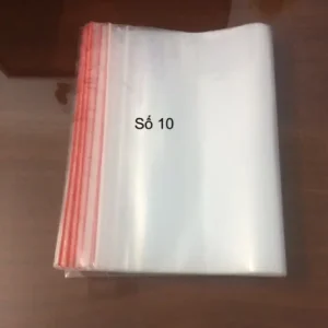 Túi zip số 10 (24x36cm), đa năng, đựng đồ lớn gọn gàng, dễ bảo quản