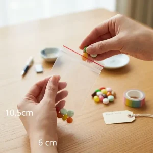 Túi zip số 2 đựng trang sức, phụ kiện mini